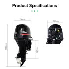 Aiqidi F 60 LE csónakmotor  (4 henger/ 4 ütem/ injektoros)