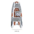 Gala V420 RIB felfújható hajó