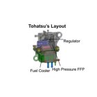 Tohatsu - MFS20E EPTS-L POWER TILT - önindítós - távkaros
